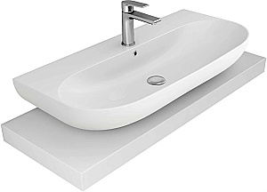 Раковина Bien Vokha 90 MDLS09001FD1W5000 белая купить в интернет-магазине Sanbest