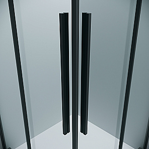 Душевой уголок Grossman Galaxy 90х80 300.K33.01.9080.21.00 стекло прозрачное/профиль черный матовый купить в интернет-магазине Sanbest