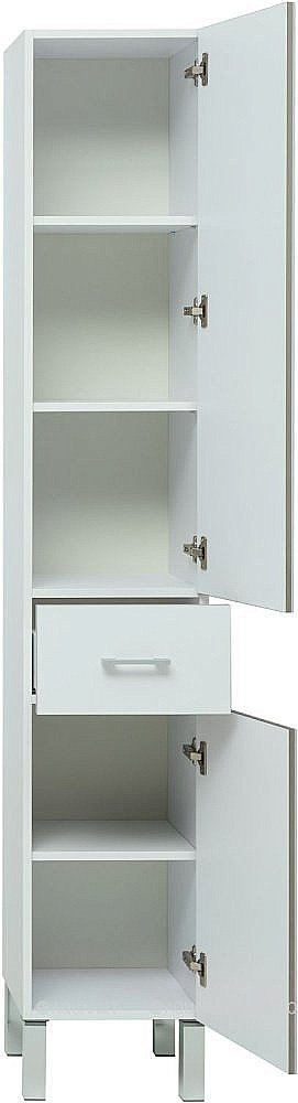 Шкаф-пенал Aquanet Верона 272426 35 белый для ванной в интернет-магазине сантехники Sanbest