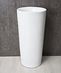 Раковина напольная Gid Autonomo 41 Nb130w 81118 белая купить в интернет-магазине Sanbest