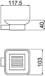 Мыльница Allen Brau Infinity 6.21004-31 черная матовая купить в интернет-магазине сантехники Sanbest