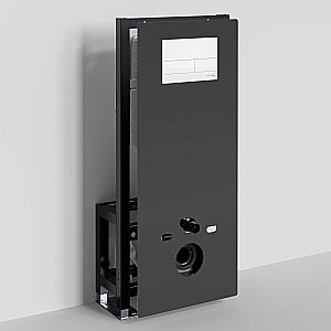 Инсталляция для унитаза WasserKraft Glan 66TLT.010.ME.BL.WM04 с белой матовой кнопкой купить в интернет-магазине сантехники Sanbest