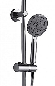 Душевая система Bravat WATERFALL F939114C-A2-RUS черная купить в интернет-магазине сантехники Sanbest