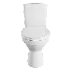 Унитаз напольный Vitra Norm Fit 9844B099-7200 с бачком, с крышкой микролифт, белый купить в интернет-магазине Sanbest