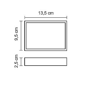 Мыльница WasserKraft Schunter K-88229 нитроцеллюлозный лак купить в интернет-магазине сантехники Sanbest