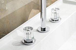 Смеситель для раковины Boheme ELEGANTE 152-CR-EL хром купить в интернет-магазине сантехники Sanbest