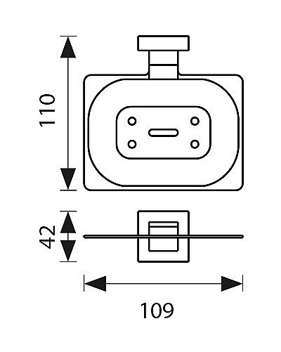 Мыльница Kaiser KH-4304 бронза купить в интернет-магазине сантехники Sanbest