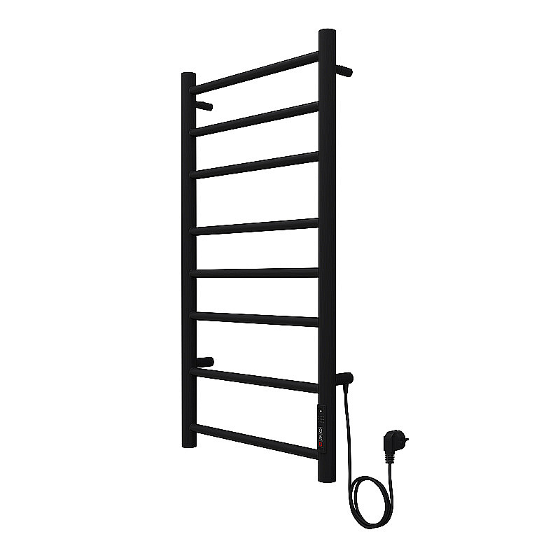 Полотенцесушитель электрический Azario PARMA П8 400х800 AZ10848B черный купить в интернет-магазине сантехники Sanbest