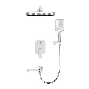 Душевая система WONZON & WOGHAND FORZA WW-939031-BN брашированный никель купить в интернет-магазине сантехники Sanbest