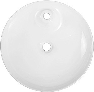 Раковина накладная Aquanet Moon-2  43 211285 белая купить в интернет-магазине Sanbest