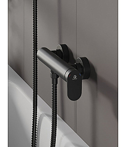 Смеситель для душа Agger Sweet A2720044 черный матовый купить в интернет-магазине сантехники Sanbest