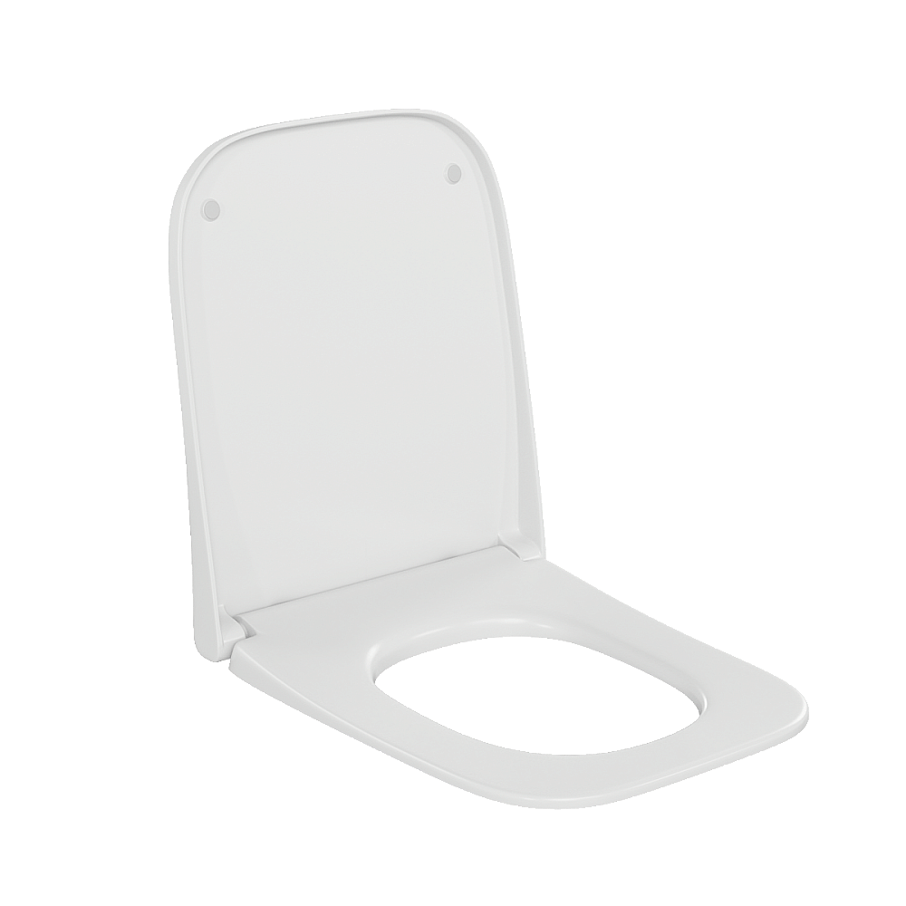 Унитаз подвесной VitrA Shift 9855B003-7206 с инсталляцией, с сиденьем микролифт, безободковый, белый/клавиша хром купить в интернет-магазине Sanbest