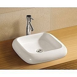 Накладная раковина WeltWasser WW ELBACH 3061 45 белая купить в интернет-магазине Sanbest