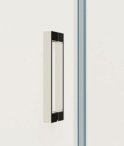Душевая дверь Vincea Extra VDP-1E1011CLGM 100/110 профиль вороненая сталь/стекло прозрачное купить в интернет-магазине Sanbest