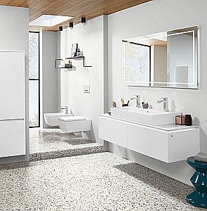 Унитаз подвесной Villeroy&Boch Memento 2.0 4633R0R1 альпийский белый, безободковый купить в интернет-магазине Sanbest