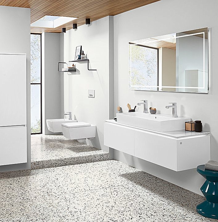 Унитаз подвесной Villeroy&Boch Memento 2.0 4633R0R1 альпийский белый, безободковый купить в интернет-магазине Sanbest