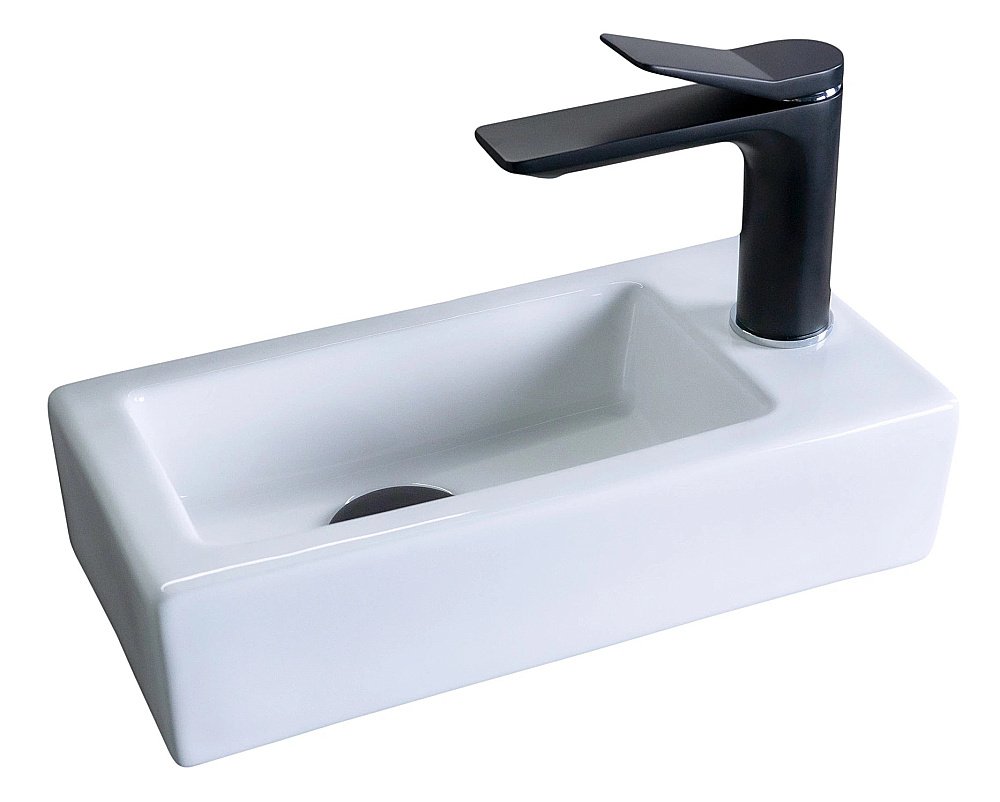 Раковина Gid 36,5 N9272 61105L/61105R белая купить в интернет-магазине Sanbest