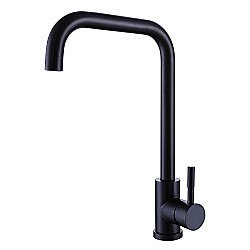 Смеситель для кухни Olive's BALEAR 13435-2BLB черный купить в интернет-магазине сантехники Sanbest