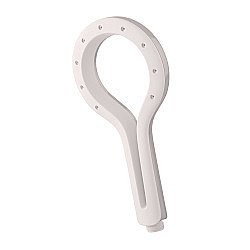 Душевая лейка Rav-Slezak PS0056 хром/белый купить в интернет-магазине сантехники Sanbest