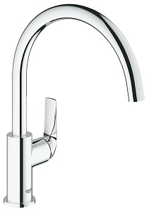 Смеситель для кухни Grohe BauCurve 31536001 хром купить в интернет-магазине сантехники Sanbest