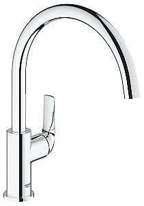 Смеситель для кухни Grohe BauCurve 31536001 хром купить в интернет-магазине сантехники Sanbest