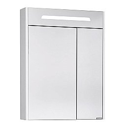 Зеркальный шкаф Акватон Сильва 60 дуб полярный купить в интернет-магазине сантехники Sanbest