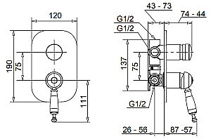 Смеситель Migliore Cucina Oxford ML.OXF-6331 хром купить в интернет-магазине сантехники Sanbest