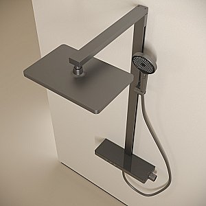 Душевая система Sancos Vos SC6100GG вороненая сталь купить в интернет-магазине сантехники Sanbest