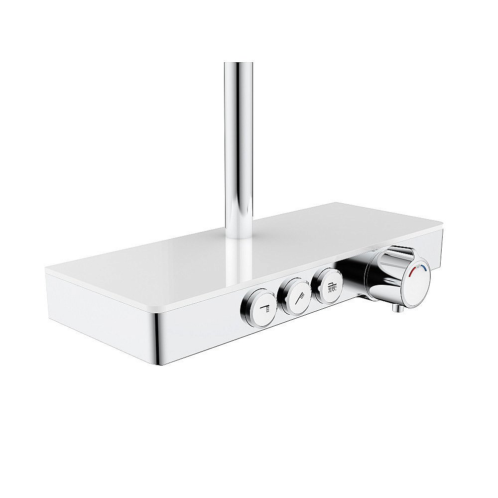 Душевая система BERGES MORANS 75001 хром купить в интернет-магазине сантехники Sanbest