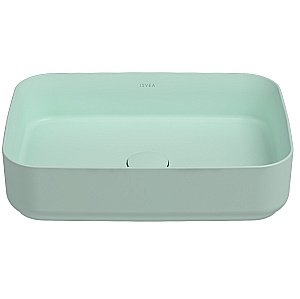 Раковина ISVEA Infinity 50 10NF65050SV-2T мятно-зеленый матовый купить в интернет-магазине Sanbest