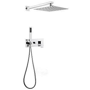 Душевая система ABBER Daheim AF8218 хром купить в интернет-магазине сантехники Sanbest