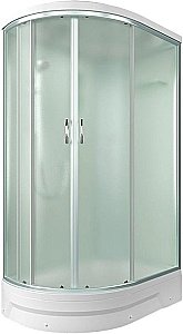 Душевая кабина Alex Baitler 120х80 MR351226 стекло матовое/профиль белый матовый купить в интернет-магазине Sanbest