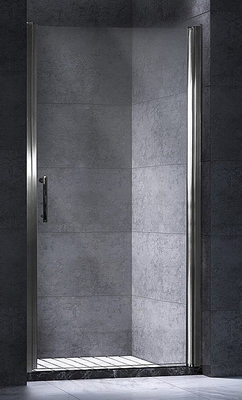 Душевая дверь Esbano 80 ESDN80LDR/L прозрачная/хром купить в интернет-магазине Sanbest