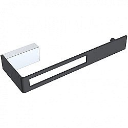 Полотенцедержатель Boheme Q 10945-CR-B черный/хром купить в интернет-магазине сантехники Sanbest