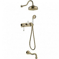 Душевая система Boheme Medici 308 бронза купить в интернет-магазине сантехники Sanbest