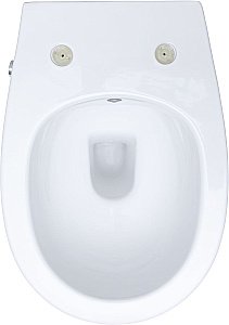 Унитаз Allen Brau Fantasy 4.11HC1.20 безободковый, с крышкой микролифт, белый купить в интернет-магазине Sanbest