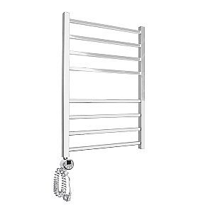 Полотенцесушитель электрический Domoterm Квадро П8 500х800 E хром купить в интернет-магазине сантехники Sanbest