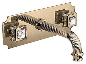 Смеситель для раковины Cezares OLIMP-BLS2-02-Sw бронза купить в интернет-магазине сантехники Sanbest