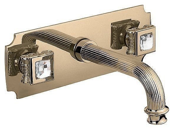 Смеситель для раковины Cezares OLIMP-BLS2-02-Sw бронза купить в интернет-магазине сантехники Sanbest