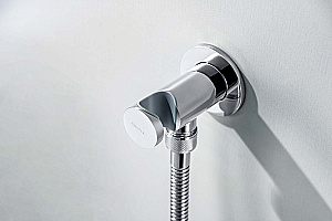 Подключение для шланга Aquatek AQ2464CR хром купить в интернет-магазине сантехники Sanbest