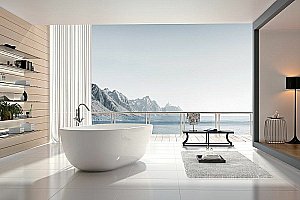 Акриловая ванна Vagnerplast Manchester 178x90 KRBV178MAN7X-64 белая купить в интернет-магазине Sanbest