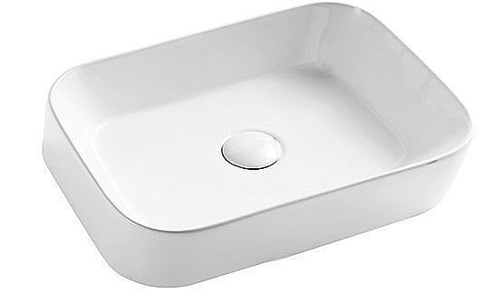 Раковина накладная CeramaLux N 45 2242 белая купить в интернет-магазине Sanbest