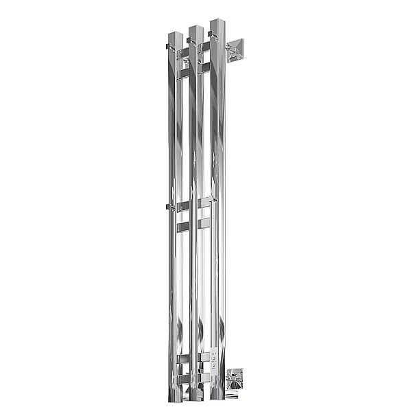Полотенцесушитель электрический Veconi Еро-B 15/120 E12015CH-B хром купить в интернет-магазине сантехники Sanbest