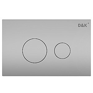 Кнопка для инсталляции D&K Venice DB1029002 матовый хром купить в интернет-магазине сантехники Sanbest