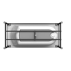 Ванна с гидромассажем Радомир Николь 2-81-2-0-0-239Р 150х70 ТЕРАПИЯ ХРОМ белая купить в интернет-магазине Sanbest