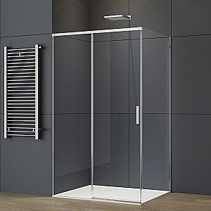 Душевой уголок Vincea Soft 2 140х90 VSR-3SO29014CL стекло прозрачное/профиль хром купить в интернет-магазине Sanbest