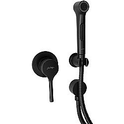 Гигиенический душ Jacob Delafon Elate E24610-BL черный матовый купить в интернет-магазине сантехники Sanbest