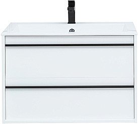 Тумба для раковины Aquanet Lino 253903 80 белый матовый купить в интернет-магазине сантехники Sanbest