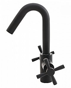 Смеситель для раковины Orange Mia M34-011b черный купить в интернет-магазине сантехники Sanbest