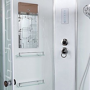 Душевая кабина DTO ЕМ4580 LED 80х80 купить в интернет-магазине Sanbest